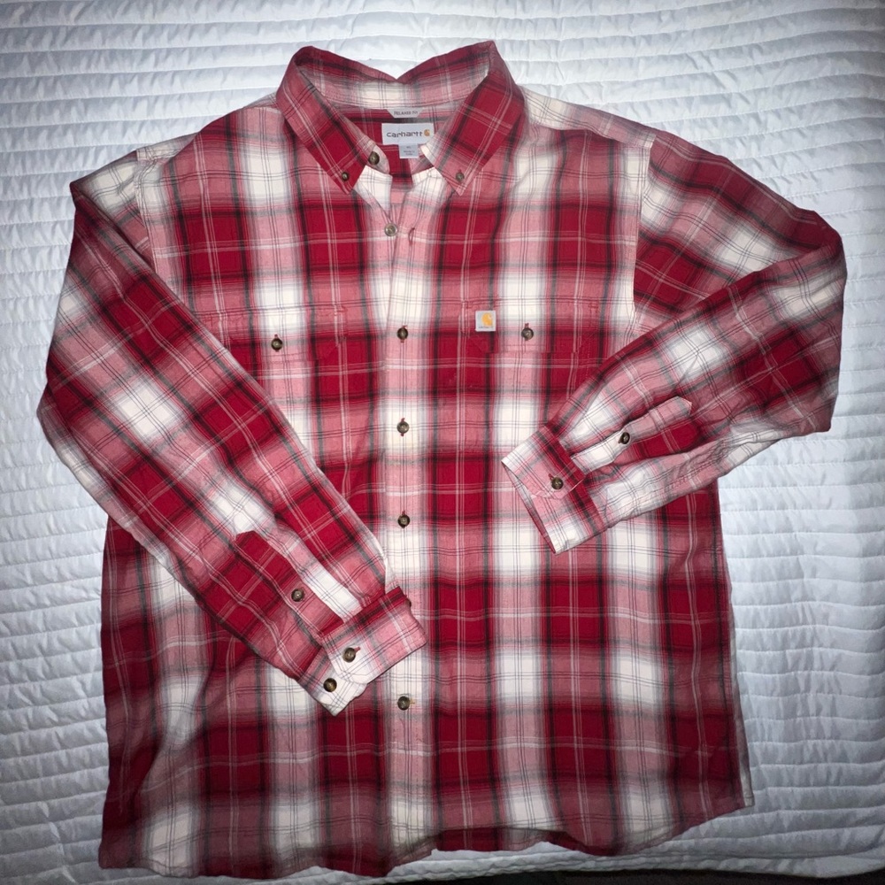 XL Light Weight Carhartt Long Sleeve Shirt